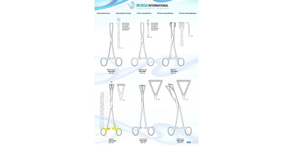 Hemostatic Forceps 